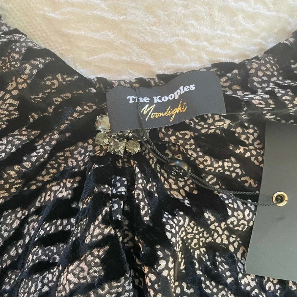 The Kooples Moonlight Leopard Devore Tank - Picture 4 of 6